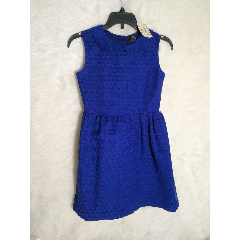 Forever 21 royal blue girl dress pageant 7/8